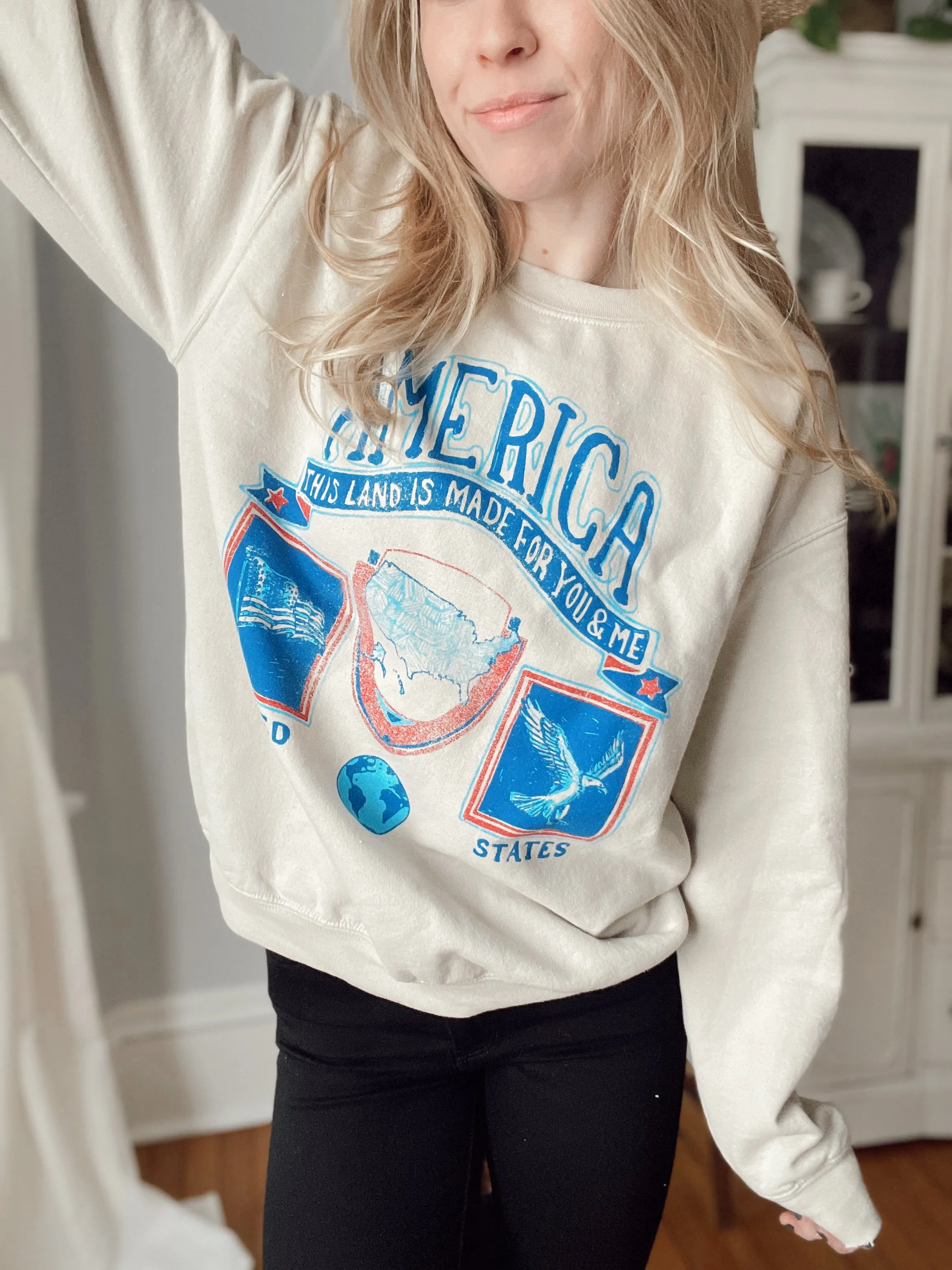America Vintage Crewneck