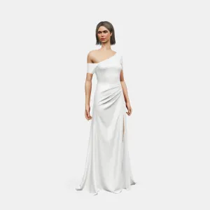 Assymetrical   draped