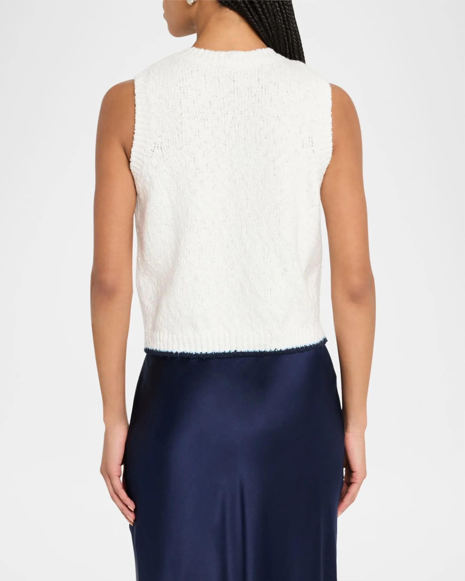 Autumn Cashmere Button Front Vest