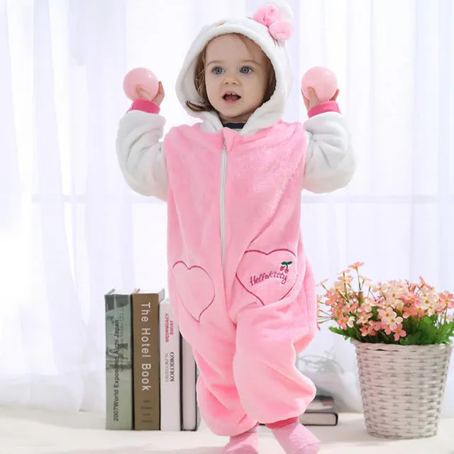 Blue Stitch Cute Cartoon Baby Pajama set Novelty