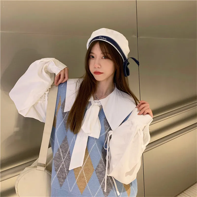 christmas outfit Sonicelife High School Crush Argyle Vest