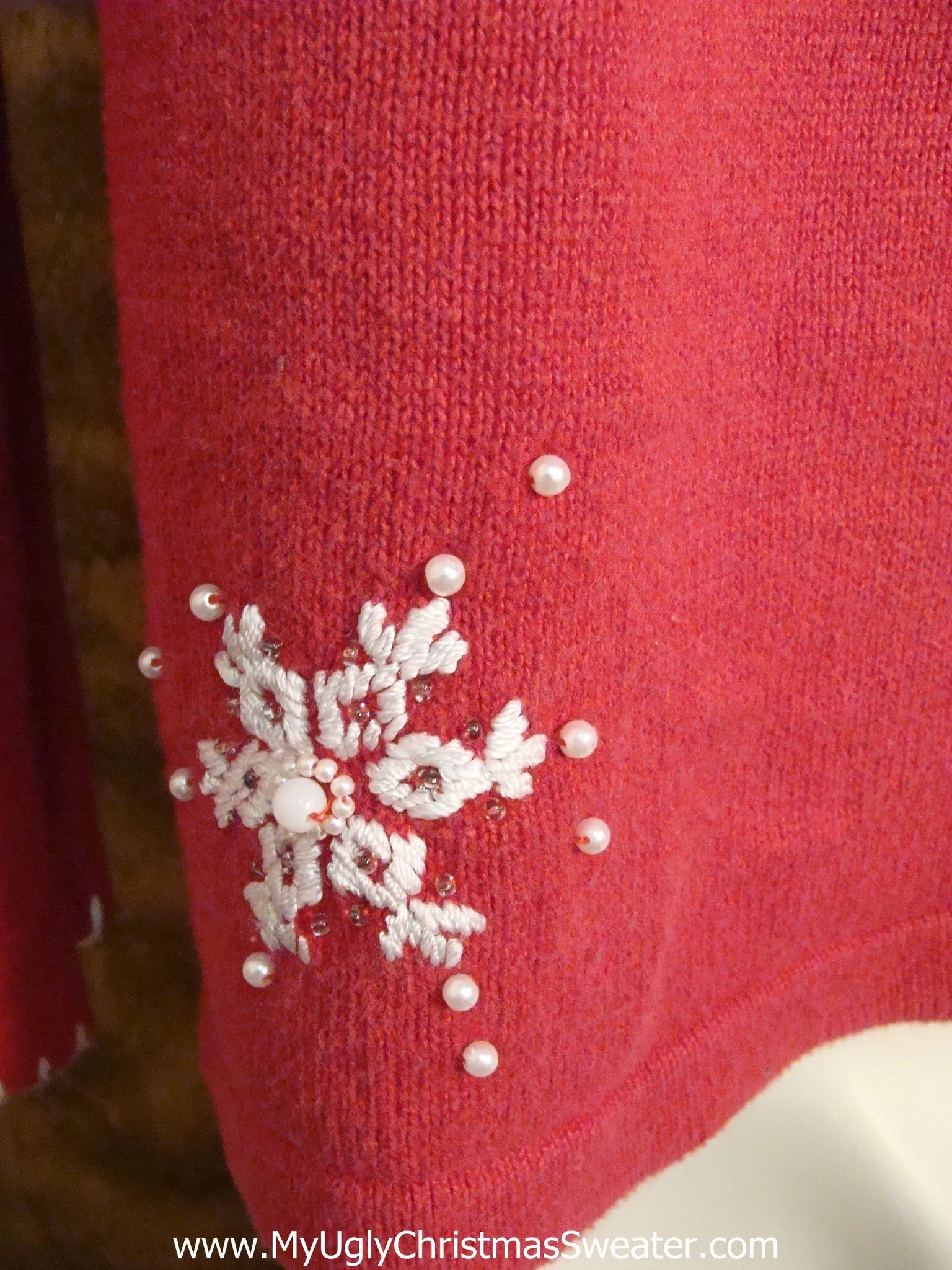 Cute Snowman Family 2sided Christmas Sweater