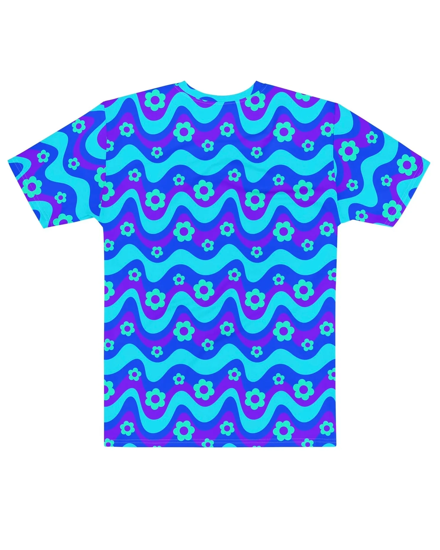 Flower Power Blue T-Shirt