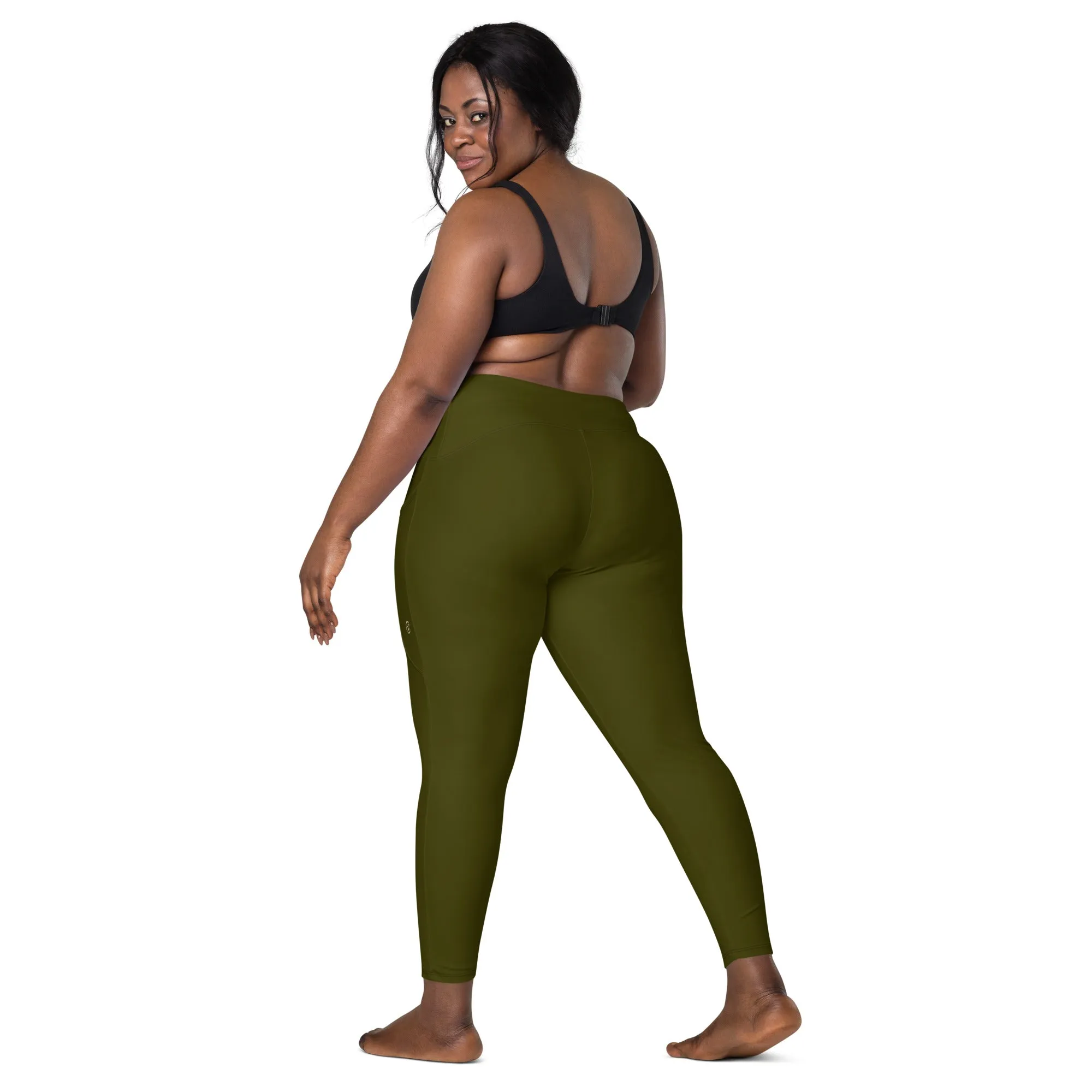 Humble Sportswear™ Hunter Green Pocket Leggings