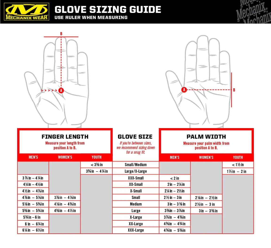Mechanix MG-05 Original Gloves, Black