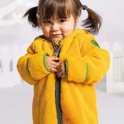 Pile Fleece Overall Suit: Honey