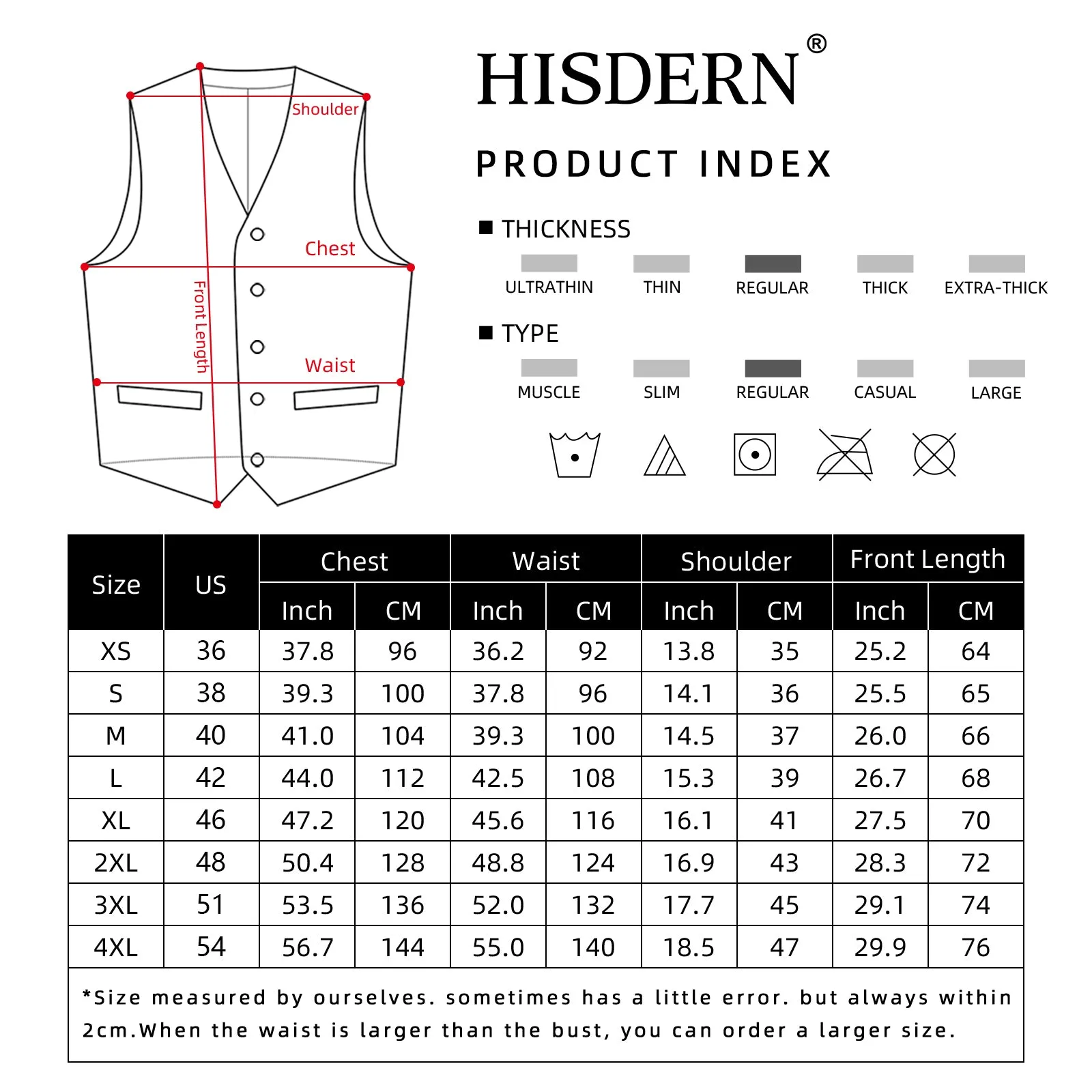 Plaid Slim Suit Vest - A-DARK BLACK