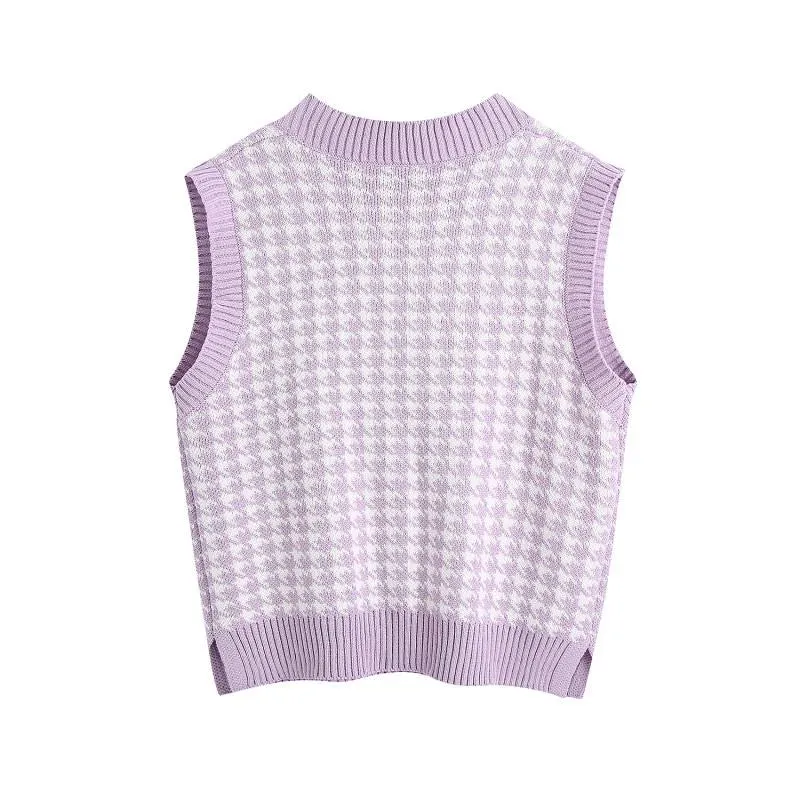 PURPLE OVERSIZE WAISTCOAT