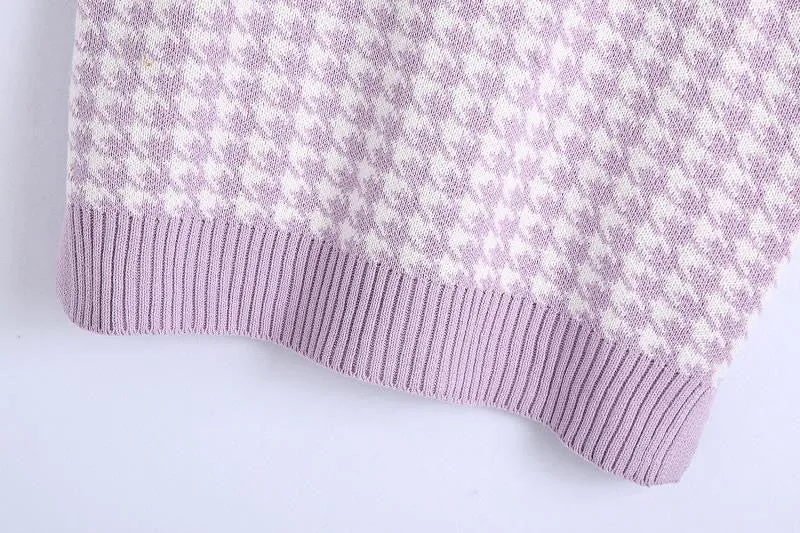 PURPLE OVERSIZE WAISTCOAT