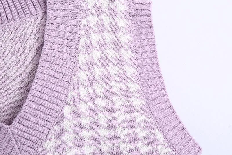 PURPLE OVERSIZE WAISTCOAT