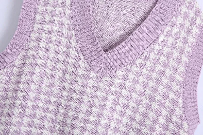 PURPLE OVERSIZE WAISTCOAT