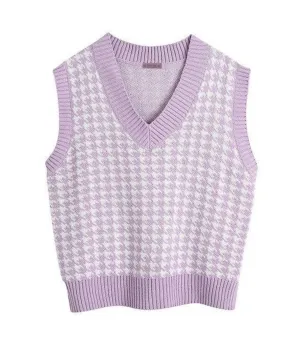 PURPLE OVERSIZE WAISTCOAT