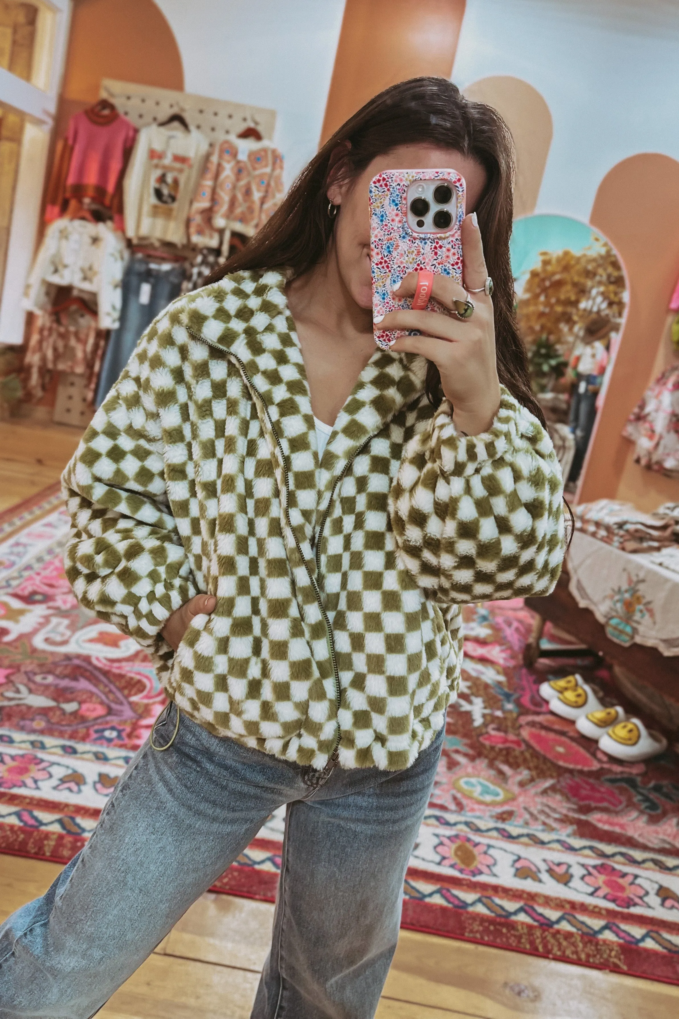 Quinn Checkered Jacket