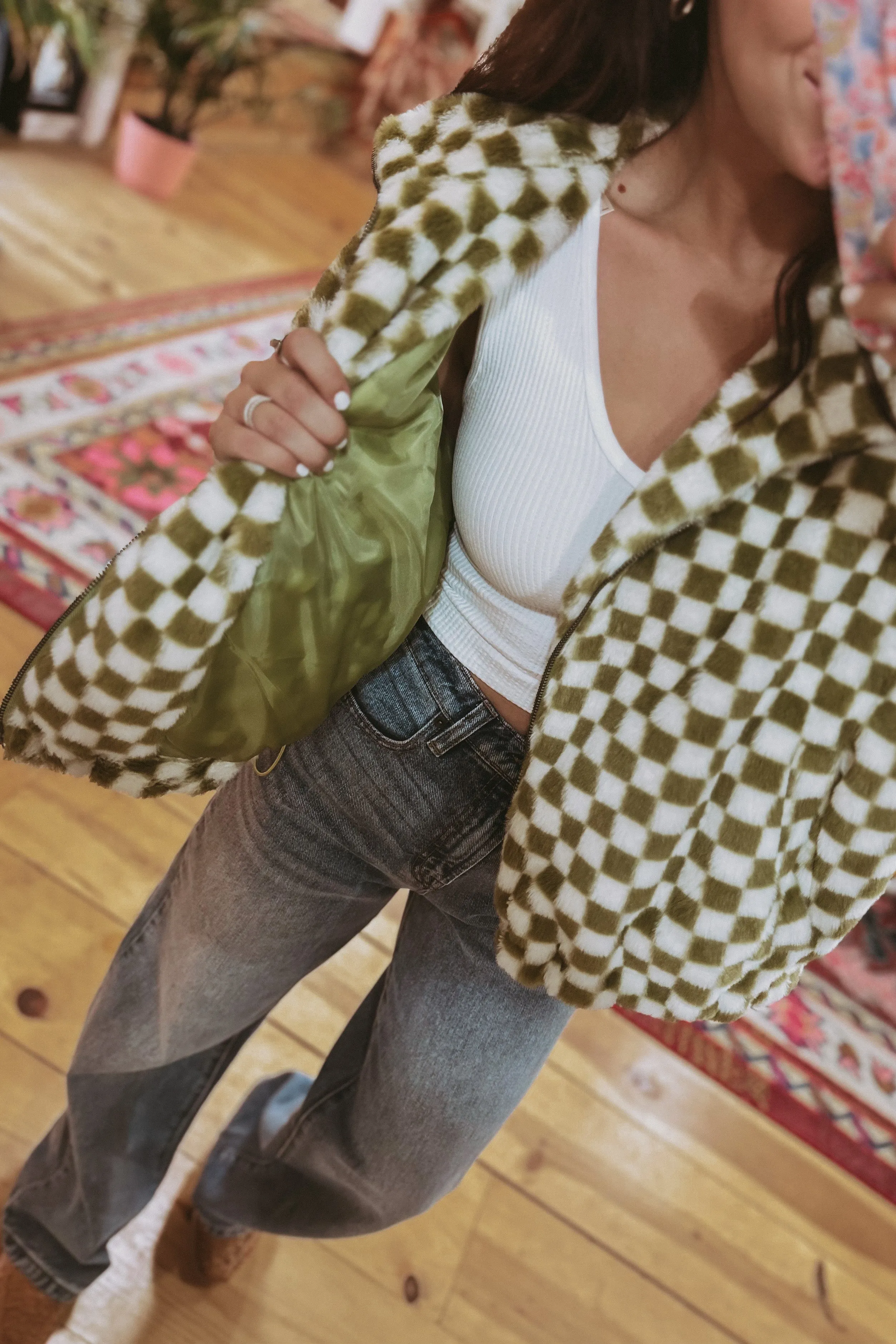 Quinn Checkered Jacket