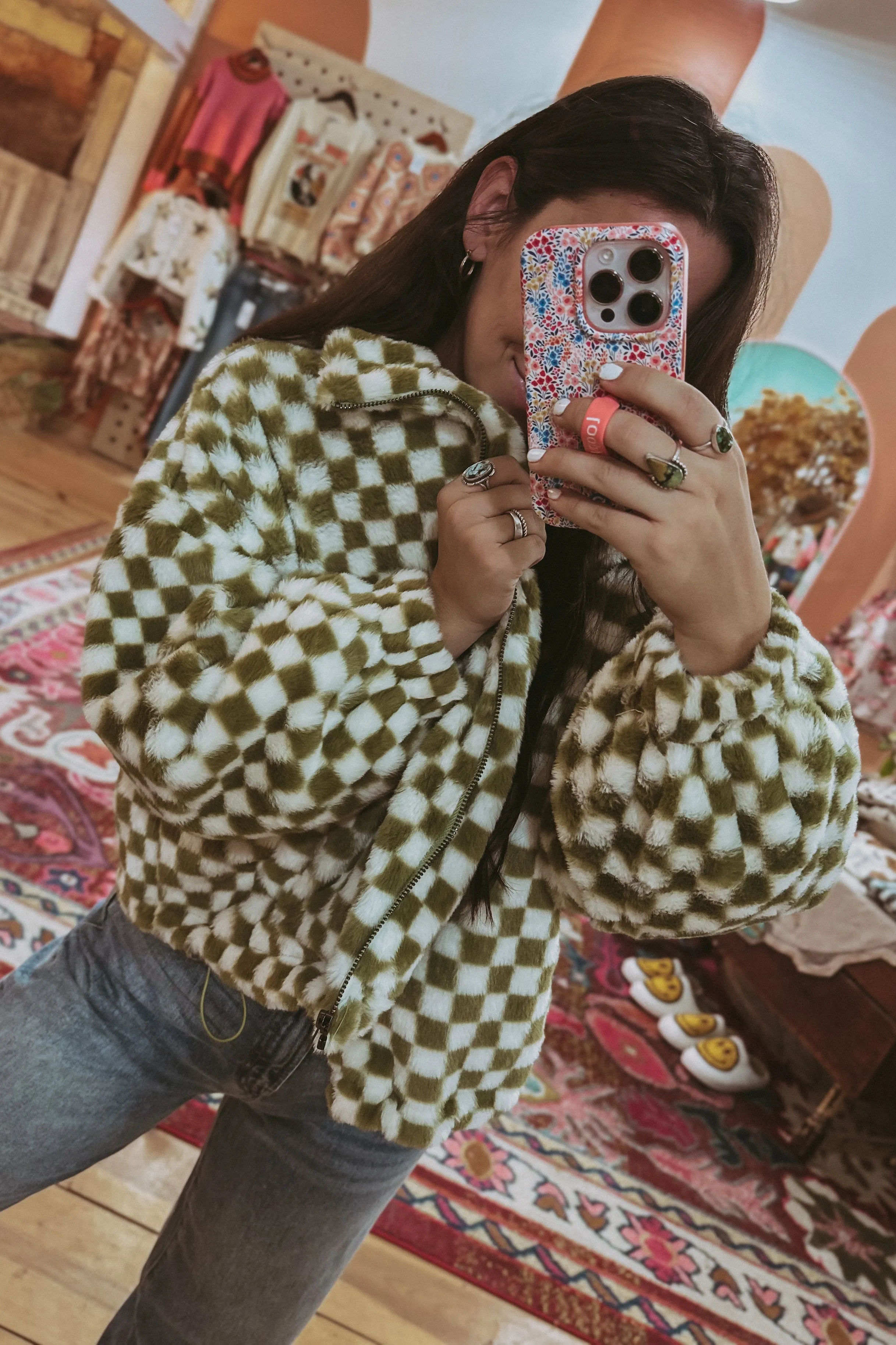 Quinn Checkered Jacket