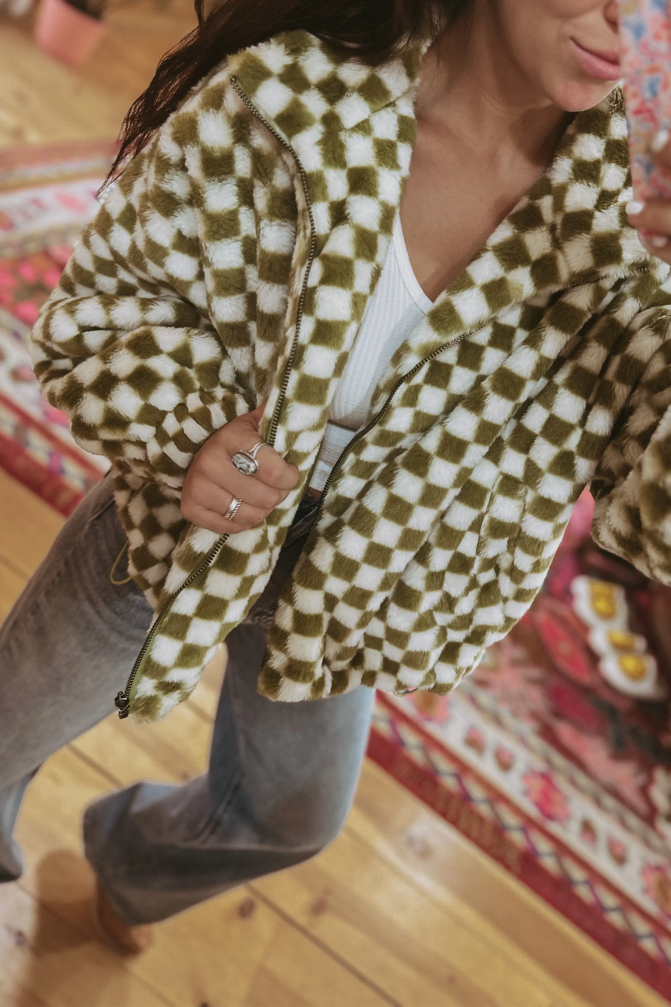 Quinn Checkered Jacket