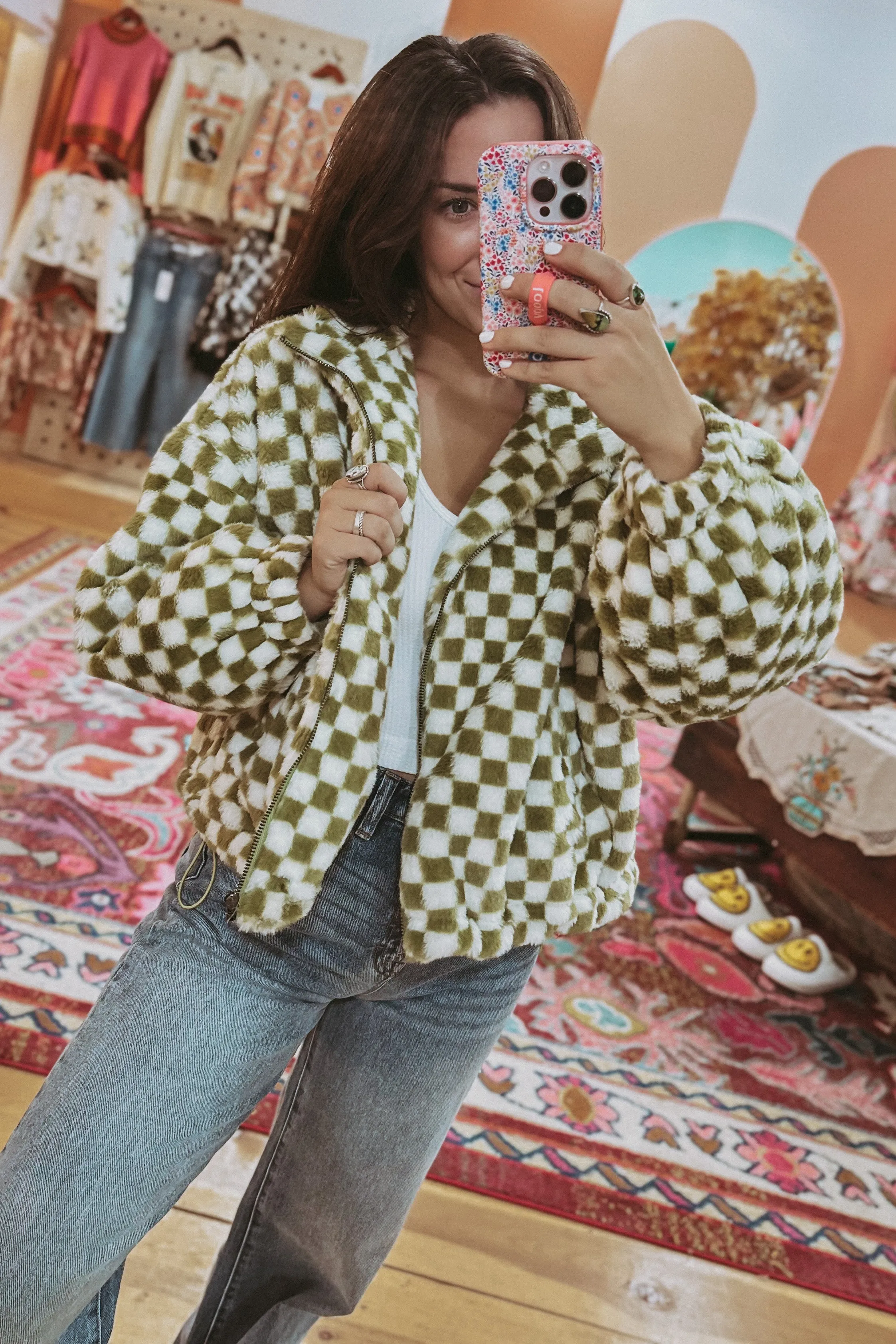 Quinn Checkered Jacket