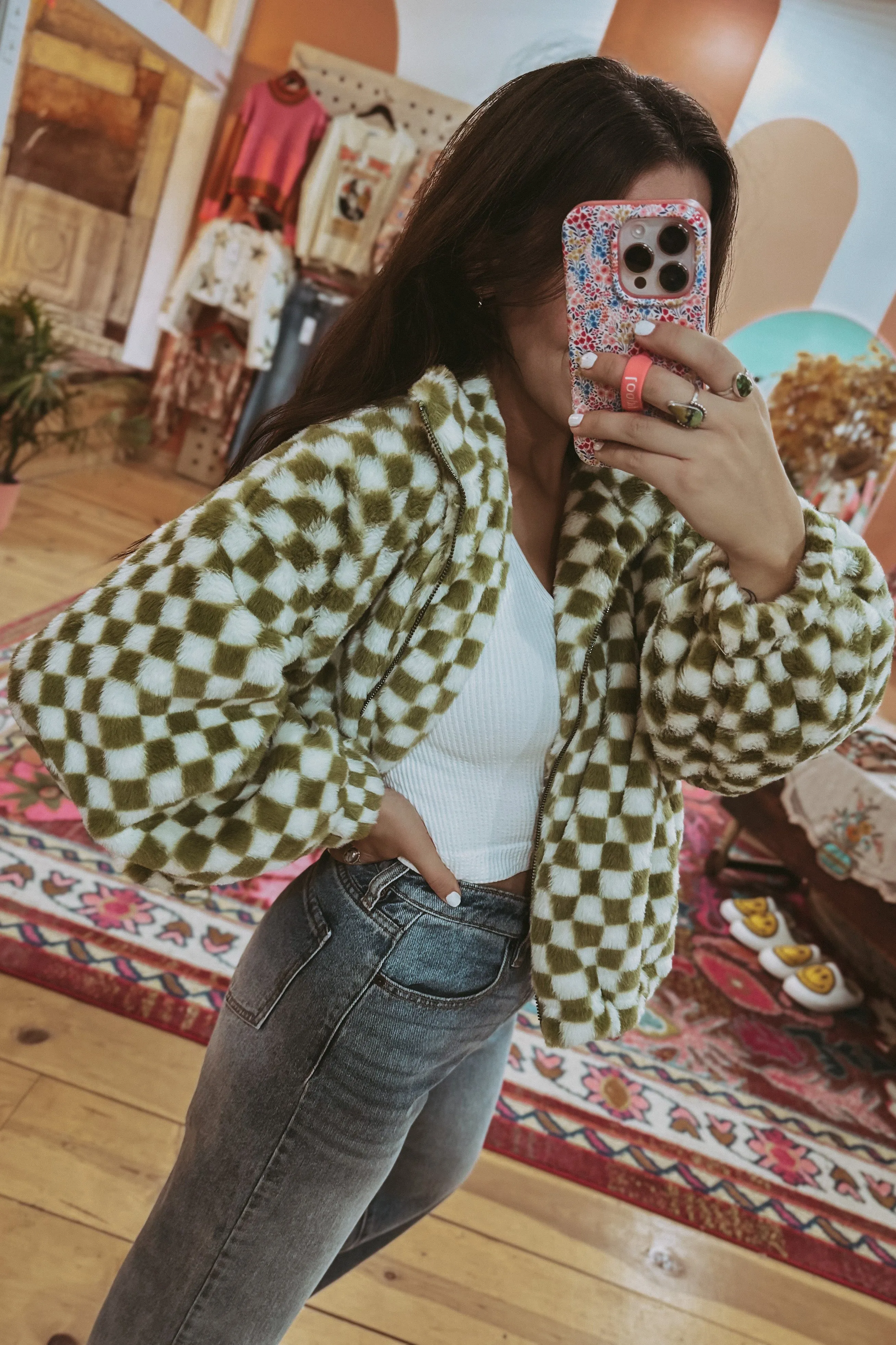 Quinn Checkered Jacket