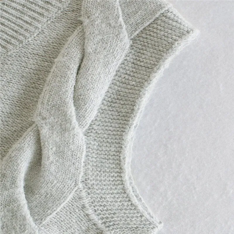RIBBED TRIM VEST