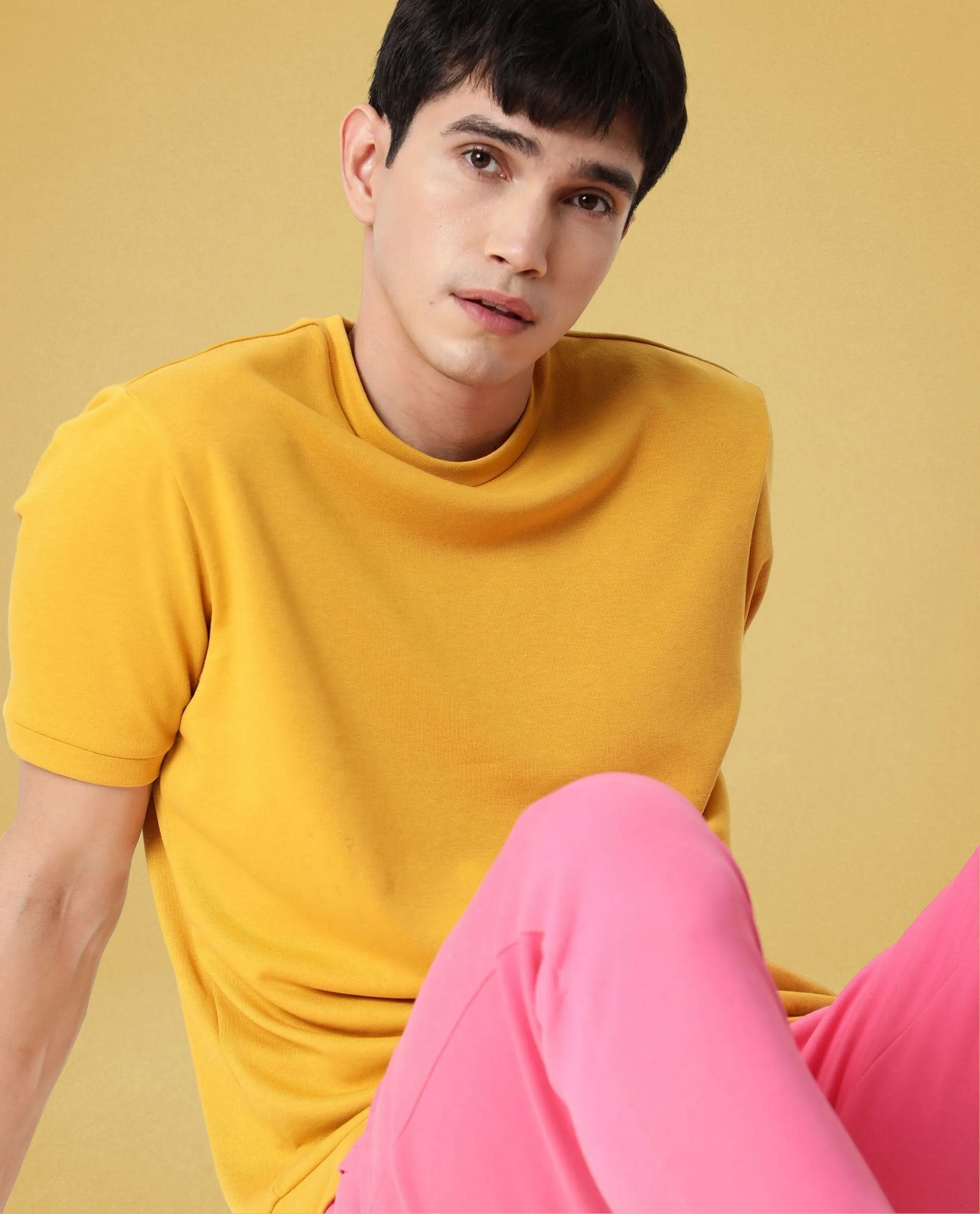 Sweat Tee French Mustard Men