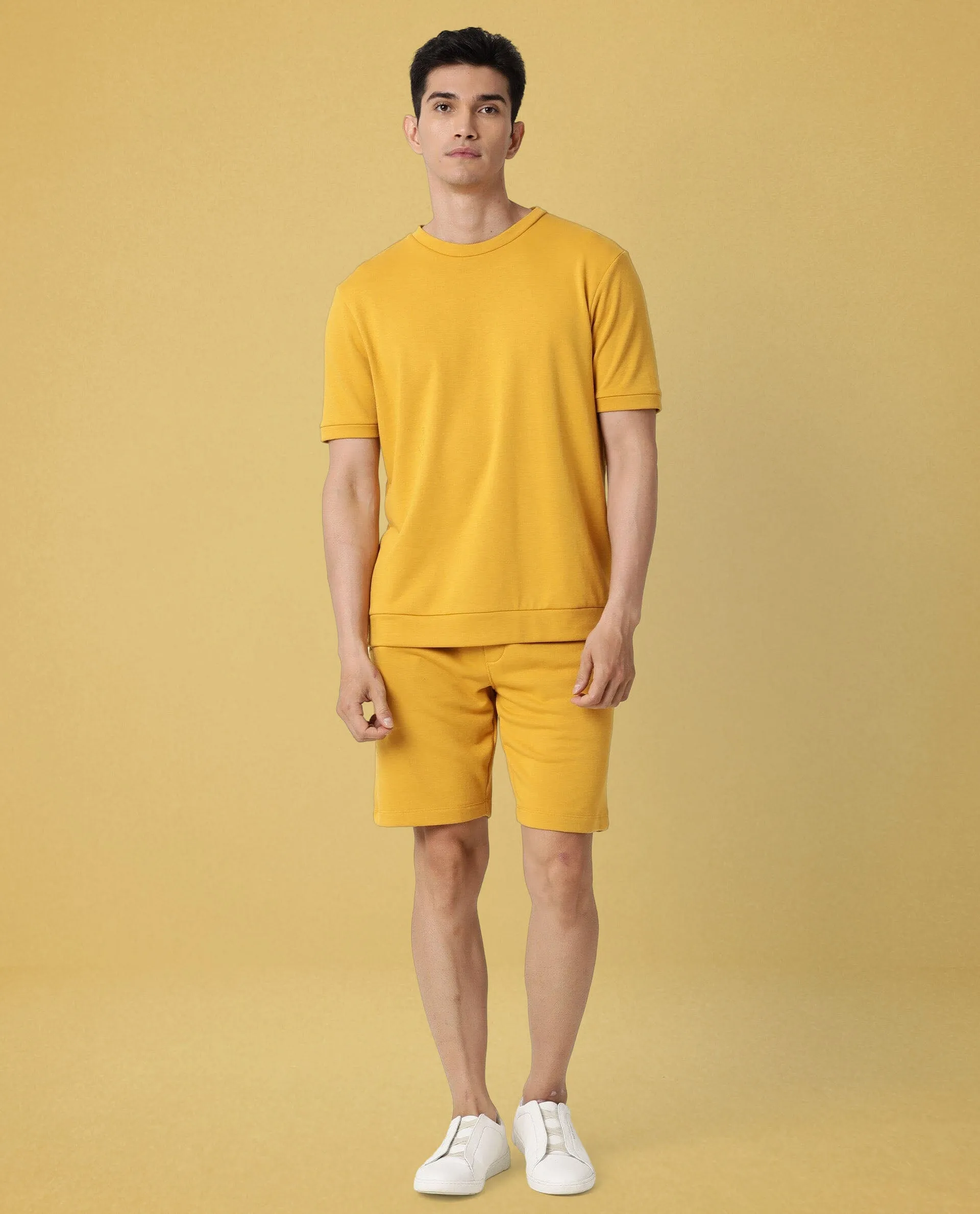 Sweat Tee French Mustard Men