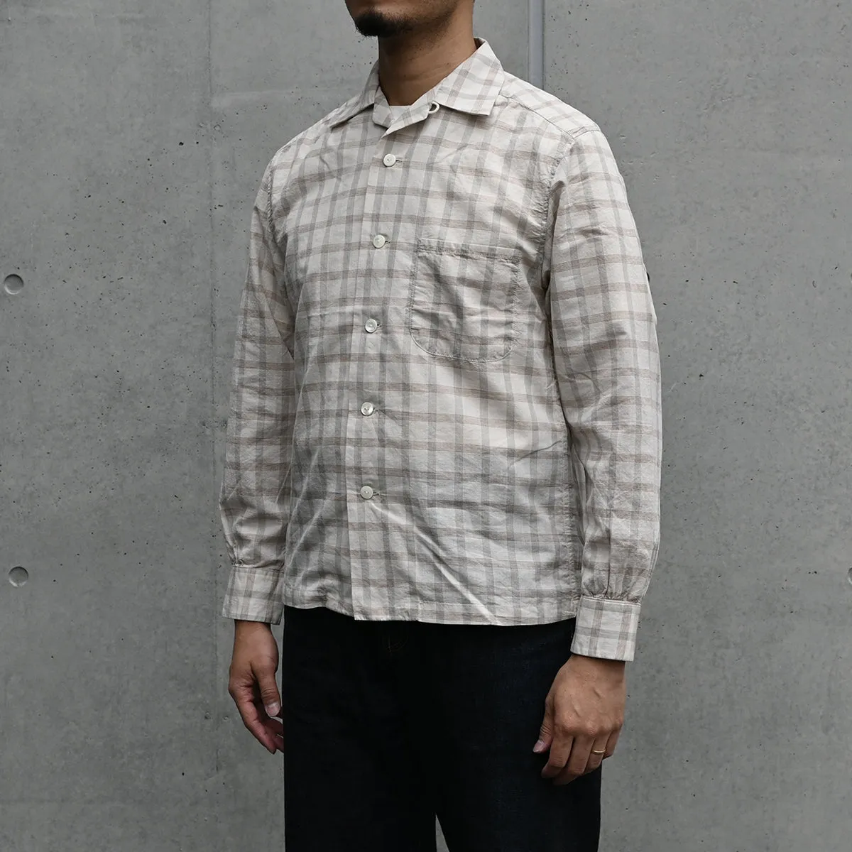 Town Craft Check L/S Shirt / TR24SS-404