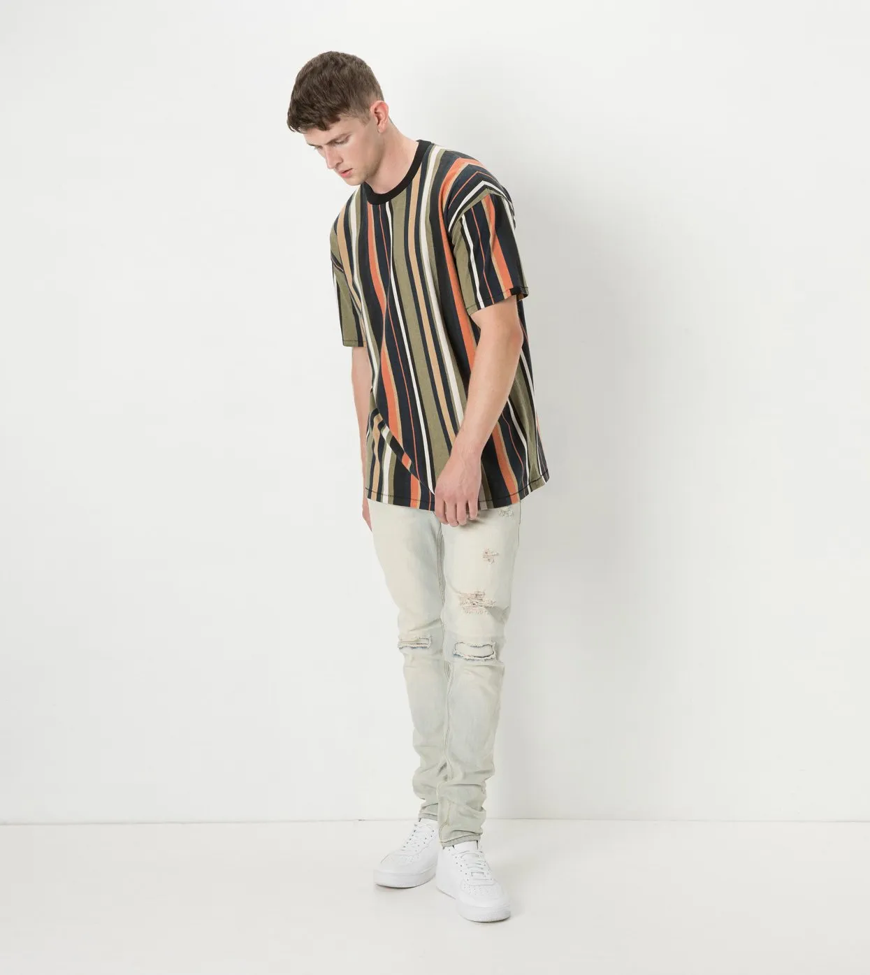 Vertical Box Tee Grass/Clay - Sale