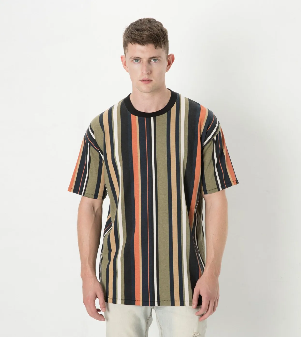 Vertical Box Tee Grass/Clay - Sale