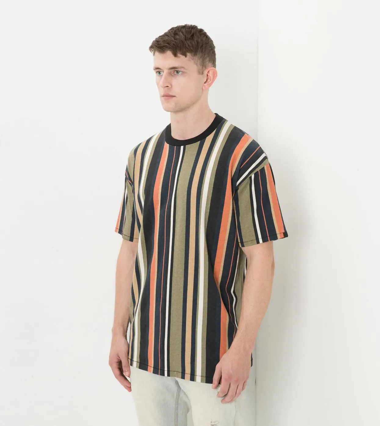Vertical Box Tee Grass/Clay - Sale