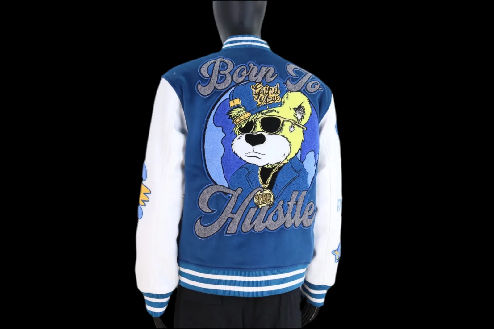 YBE Varsity Jacket - Blue
